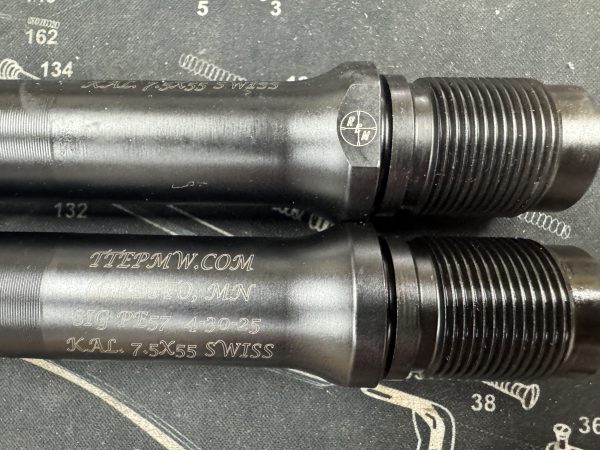 PE57 7.5x55 Swiss Hammer Forged Barrel - Image 7