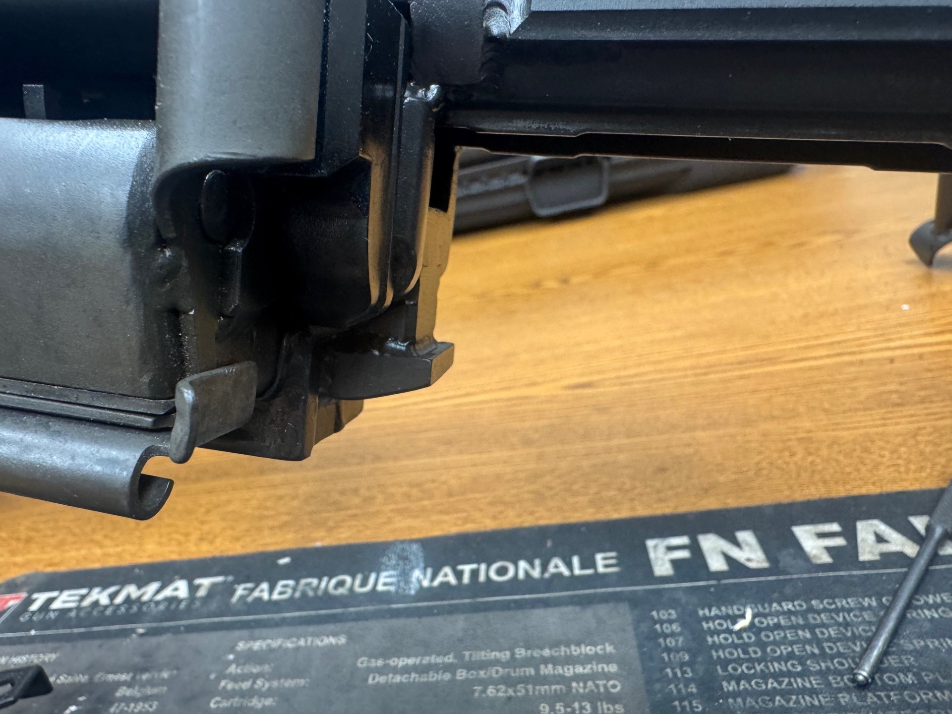 HK21 belt fed 7.62 NATO semi auto rifle - Image 4