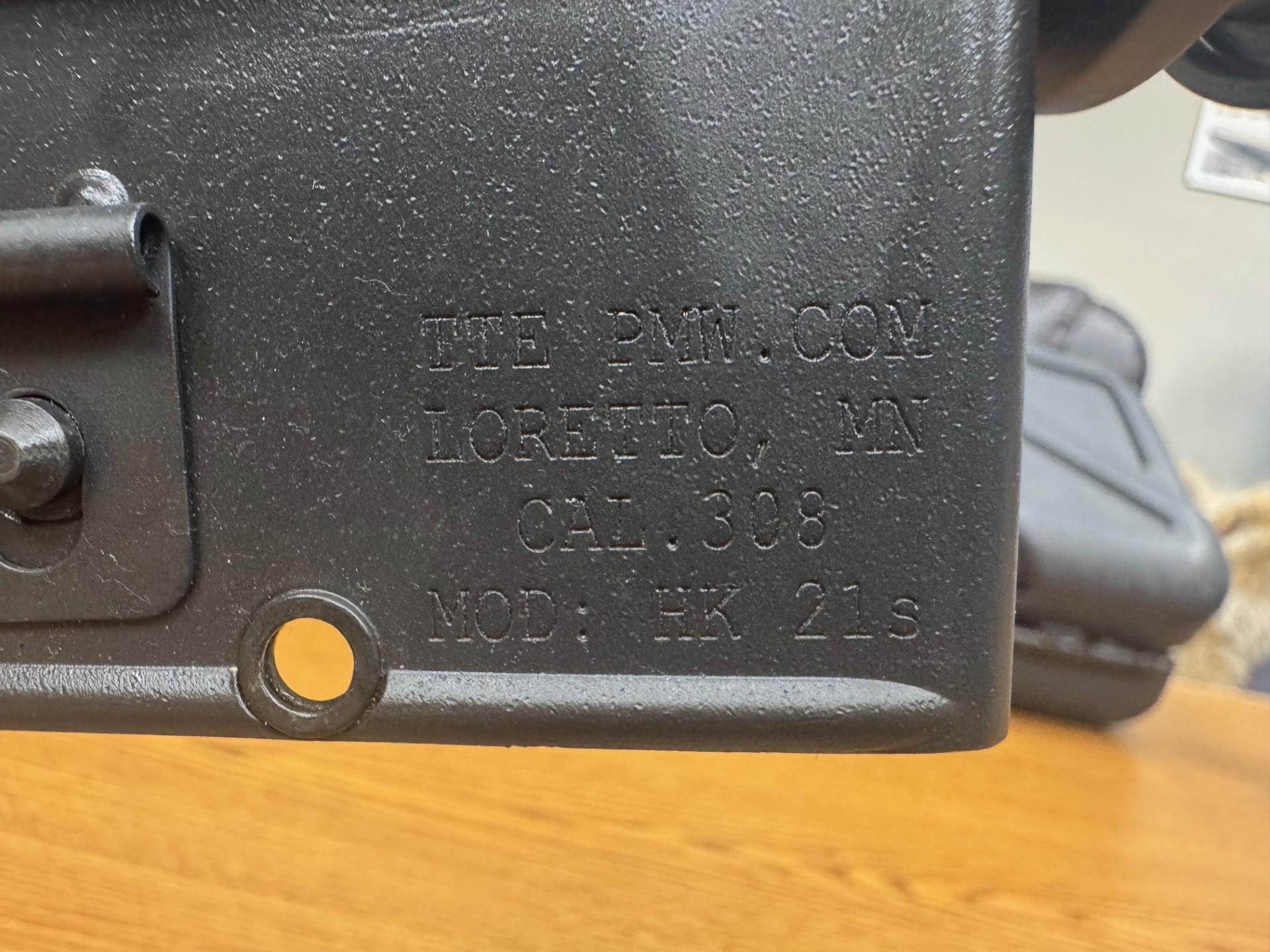 HK21 belt fed 7.62 NATO semi auto rifle - Image 3