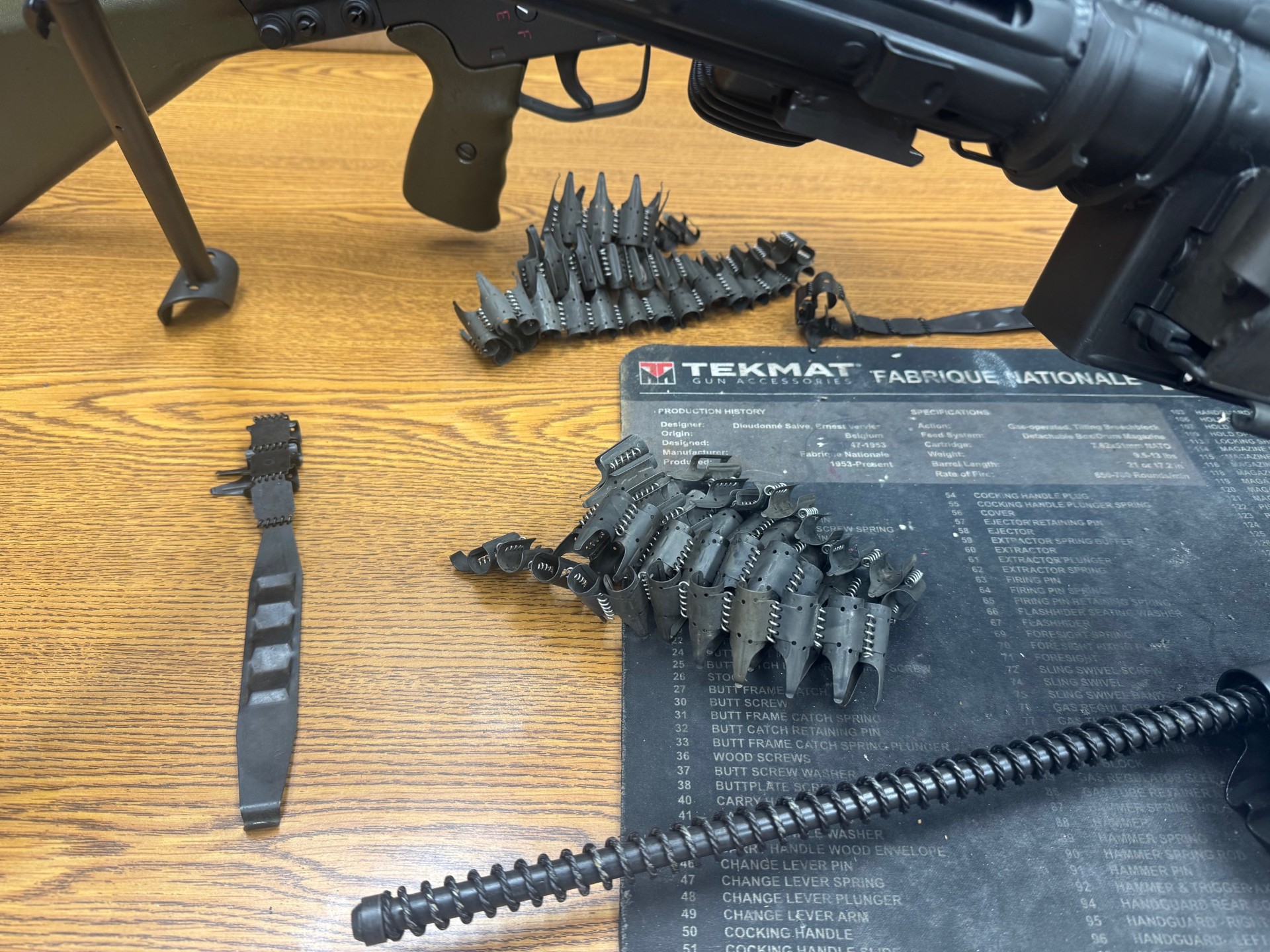 HK21 belt fed 7.62 NATO semi auto rifle - Image 12